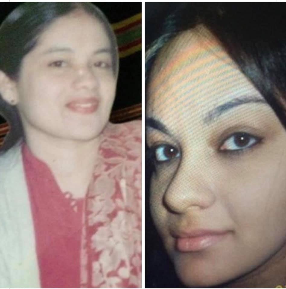 Amber and her mother